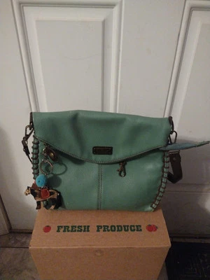 Chala Charming Cross-body with Flap Top Shoulder Purse 10 X 8 X 4 - Image 1 of 4