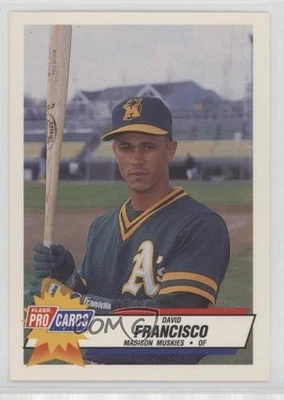 1993 Fleer ProCards Midwest League All-Star Game David Francisco #MDW-12 - Image 1 of 2