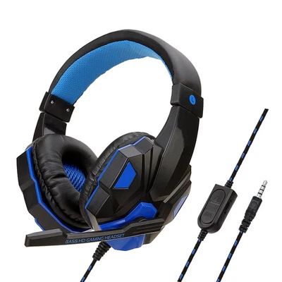 Gaming Headset Wired PS4/PS5/Xbox/Smartphone/PC Headset  120° Adjustable mic - Image 1 of 4