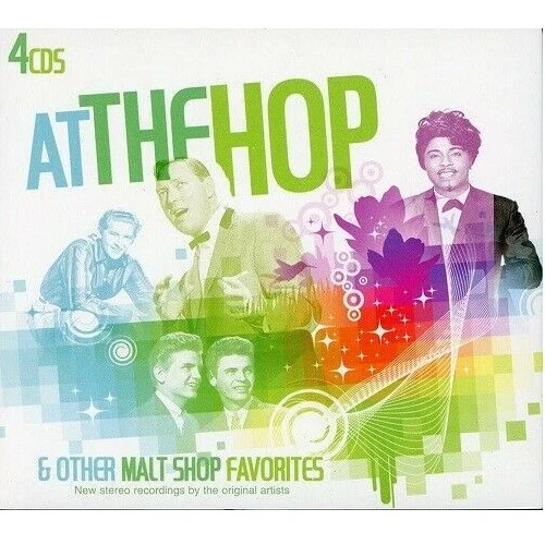 AT THE HOP & OTHER MALT SHOP FAVORITES 4 Discs Billy Haley/Gene Vincent + CD NEW - Image 1 of 1