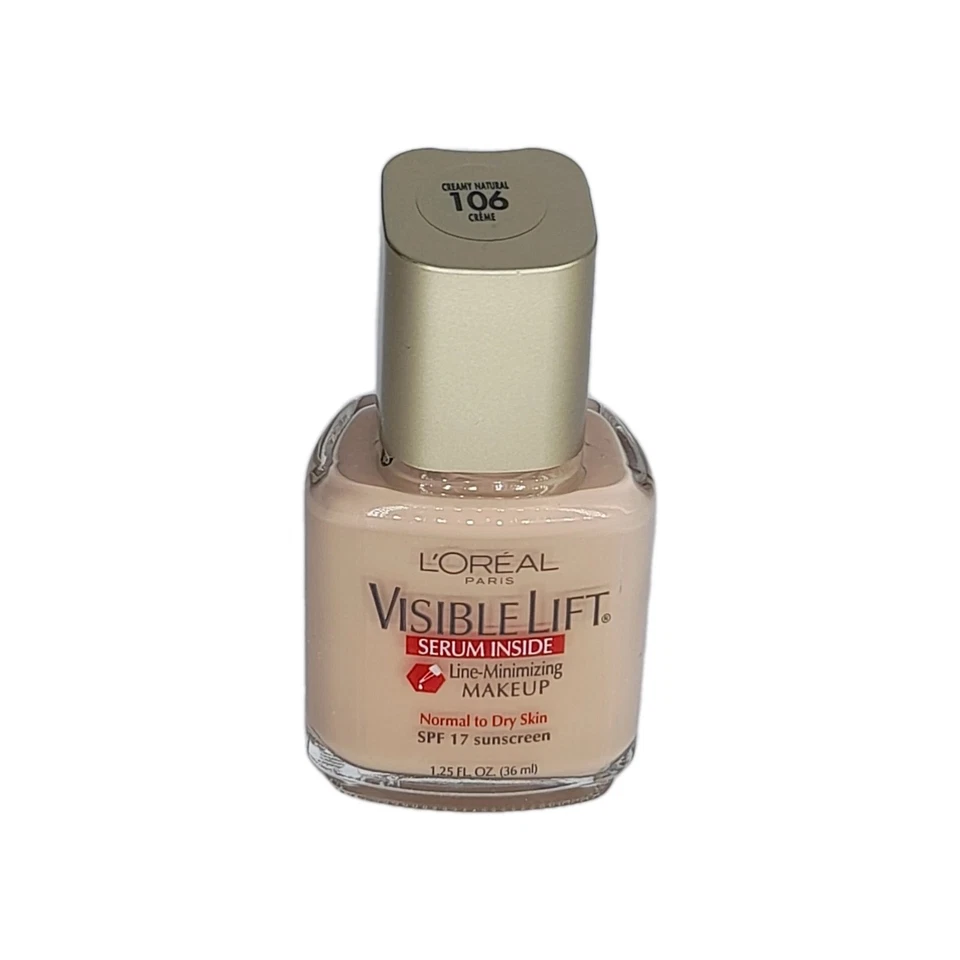 L'Oreal Visible Lift Line-Minimizing Makeup 1.25 oz # 106  Creamy Natural - Image 1 of 1