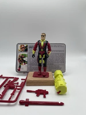 GI Joe 1993 Gristle, в комплекте с картотекой - Изображение 1 из 4