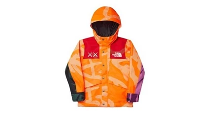 KAWS x The North Face 1986 Mountain Parka Jacket Multi-Colored Size M 10 - 12 Y - Image 1 of 4