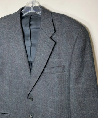 Ralph Lauren Chaps Sport Coat Mens 42S Wool Herringbone Tweed Jacket Vtg Canada - Image 1 of 4