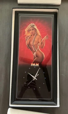 NOS Vintage Snap On Clock 80's 90's Pin Up Clock, Garage Pam Snap-On Tools NOS - Image 1 of 4