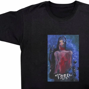 Camiseta de terror CARRIE - Camiseta inspirada en películas de culto de los años 70/diseño de pintura original - Imagen 1 de 8