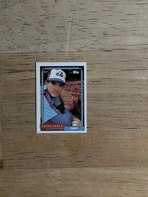 1992 Topps Micro #626 Chris Haney - Image 1 of 2