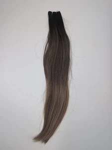 Trama de extensión de cabello personalizada Covet and Melen de 20 pulgadas cabello humano oscuro a claro - Imagen 1 de 13