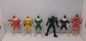 Lot Of 6 Rare 1996 & 1997 Mighty Morphine Power Ranger Bandai Action Figure Only - Picture 1 of 19