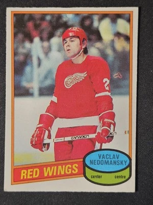 80-81 O-Pee-Chee Vaclav Nedomansky 🚨🚨🚨 Detroit Red Wings  - Image 1 of 2