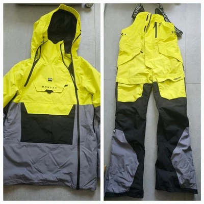 Montec Skijacke/Snowboardjacke und Skihose/Snowboardhose set Herren Größe S - Bild 1 von 4