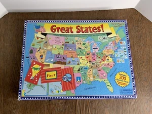 Juego de mesa Great States International Playthings 1999 Geography Homeschool - Imagen 1 de 9