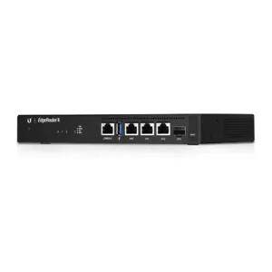 817882020657 Ubiquiti EdgeRouter 4 Kabelrouter Gigabit Ethernet Schwarz UBIQUITI - Bild 1 von 7