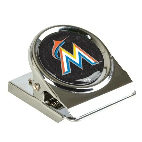 MLB MIAMI MARLINS MAGNET CLIP METAL MAGNETIC NEW Cover