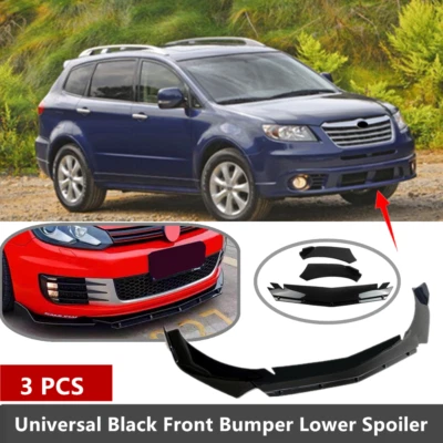 Add-on Universal Fit For 2008-2014 Subaru Tribeca Front Bumper Splitter Spoiler  Foto 1 de 4