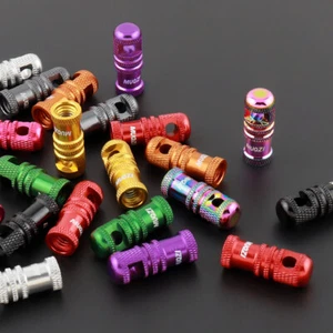 2Pcs Bicycle Presta Valve Caps Cycling Presta Valve Cover for Bike Tires Alloy*- - Picture 1 of 32