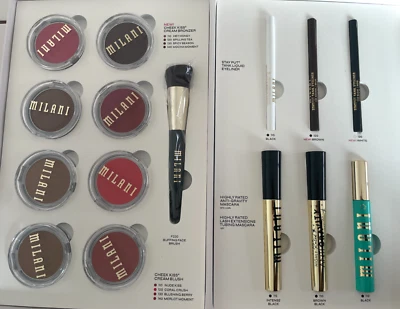 Lápiz labial hidratante y bronceador crema para mejillas Milani Color Fetish paquete de relaciones públicas Foto 1 de 4