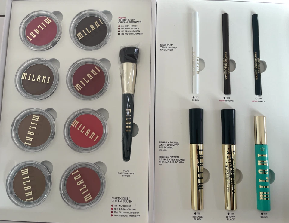 Milani Color Fetish 保湿唇膏和脸颊霜古铜色 PR 包 — 第 1/4 张图片