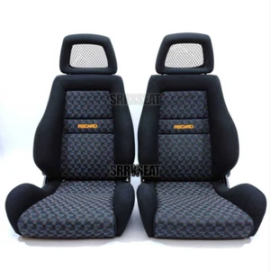 【1 PAIR】AUTHENTIC RECARO LSB INDIES Very Good Condition - Picture 1 of 11