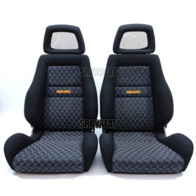 【1 PAIR】AUTHENTIC RECARO LSB INDIES Very Good Condition - Image 1 of 4
