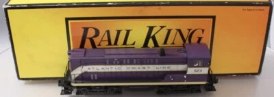 MTH RAILKING ATLANTIC COAST LINE VO 1000 SWITCHER DIESEL ENGINE 30-2752-1! PS2 - Image 1 of 4
