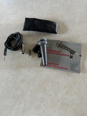 Vintage Clean Working REALISTIC Highball Dynamic Microphone Mic 33-984C - Image 1 of 4