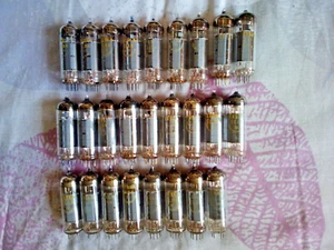 EL84 / 6BQ5 Tesla NOS Tubes Matched Quad - Picture 1 of 3