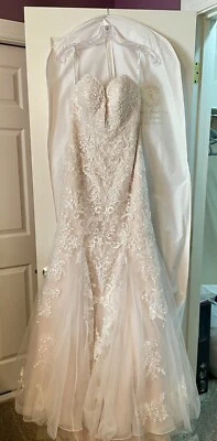 Stella York Wedding Dress Size 10 Style 6743 In Ivory - New With Tags - Image 1 of 4