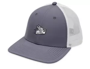 FootJoy Motiv Mesh Air Mail Logo Trucker Mütze Golf Cap verstellbar grau - Bild 1 von 2