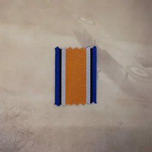 BRITISH WAR MEDAL RIBBON | 1 METER | UK TYPE | TOYE KENNING SPENCER (TKS) | ORIG - Foto 1 di 1