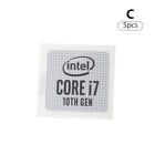 5Pcs Original Generation Lntel Core I9 I7 I5 Sticker Laptop Desktop Cpu La;Bz