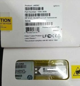 Module émetteur-récepteur mini-GBIC SFP 1G SMF HPE ProCurve X121 1000BASE-LX NEUF - Photo 1/3