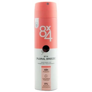 8x4 FLORAL BREEZE deodorant SPRAY 0% Aluminum 48h protection-FREE US SHIPPING - Picture 1 of 1