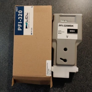 PFI-320 Pigment Matt Schwarz Tintentank Kompatibel mit Canon PFI-320MBK PFI320... - Bild 1 von 2