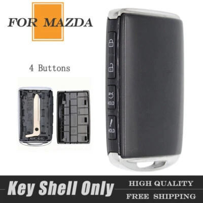 Proximity Smart FOB Key Shell for 2020-2021 Mazda CX-3 CX-5 CX-9 6 MX-5 SKE13D03 - Image 1 of 4