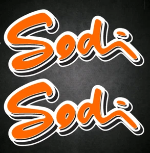 2 x 150mm x 72mm SODI Stickers/Decals - Karting - Go-Kart - Picture 1 of 1