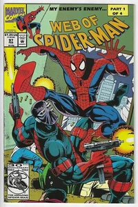 WEB OF SPIDER-MAN #97 (1985) 1ST KEVIN TRENCH (BECOMES NIGHTWATCH) ~ NM 9.4 - Picture 1 of 2