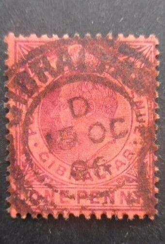 GIBRALTAR N°48 oblitéré - Photo 1/1