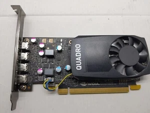 Tarjeta de video gráfica NVIDIA Quadro P600 2 GB GDDR5 GPU alto perfil - Imagen 1 de 2
