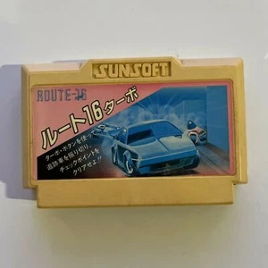 Route 16 - Nintendo Famicom 1985 NES NTSC-J JAPAN Racing Game - Picture 1 of 3