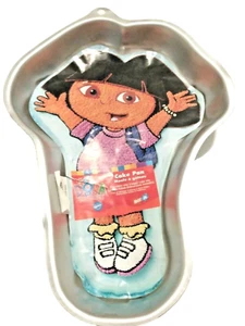 Dora the Explorer Wilton cake pan 2003 New with Paper Instruction Sheet Nick Jr - Picture 1 of 12