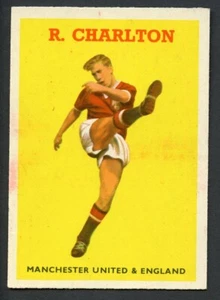 1959 A&BC FOOTBALL QUIZ 1ST (01-49) #27 MANCHESTER UNITED BOBBY CHARLTON R. - Picture 1 of 2