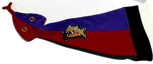 TOMMY H HYNDMAN Youth Red Purple Snake Winter Hat M/L Tommy Art Grandoe NEW TAG - Picture 1 of 5