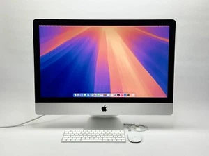 Apple iMac Retina 5K 27“ 6-Core i5 3,3 Ghz 32 GB 512 GB SSD RP 5300 SILBER 2020 - Bild 1 von 8