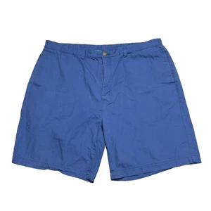 Vineyard Vines Club Shorts Mens Size 42 Blue Flat Front Casual Summer Preppy - Picture 1 of 9