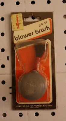 Cepillo soplador rojo de lente de teclado o cámara vintage ~ Hecho en Taiwán *ARTÍCULO ÚNICO* Foto 1 de 2