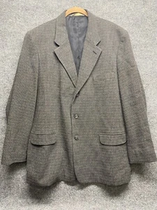 Perry Ellis Tres Botones Para Hombre Gris Abrigo Deportivo Traje Chaqueta Talla 46 XXL - Imagen 1 de 13