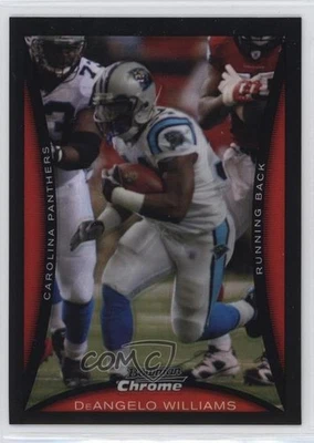 2008 Bowman Chrome Refractor DeAngelo Williams #BC164 - Image 1 of 2