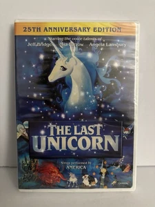 The Last Unicorn 1987 (DVD, 2007) 25th Anniversary Edition - New & Sealed - Imagen 1 de 4