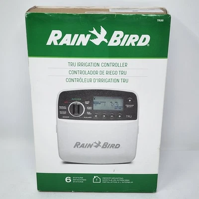 Controlador de riego Rain Bird TRU TRU61 montaje interior 6 estaciones Foto 1 de 4